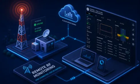 The best remote rf monitoring for broadcast transmitters